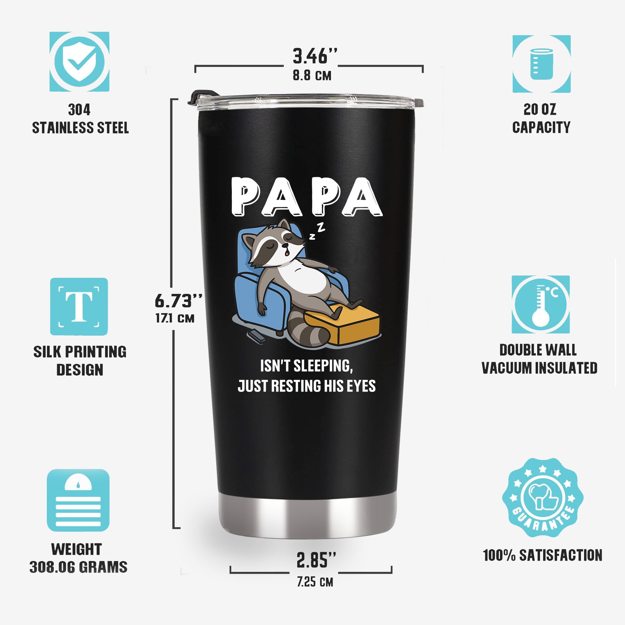 Papa is not sleeping