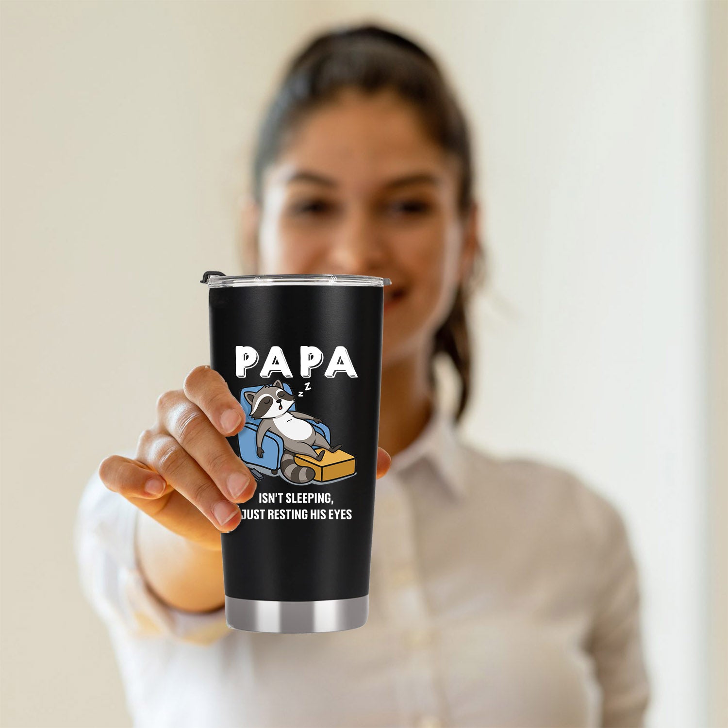 Papa is not sleeping