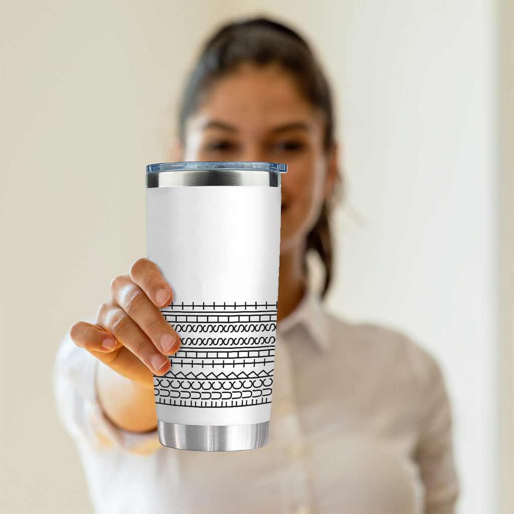 White Elephant - Fuck this shit 20  oz Tumbler